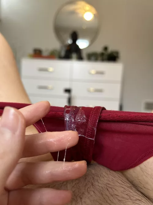 Panties coated in grool 🍯
