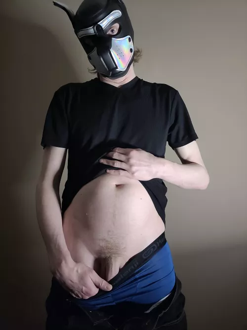 Puppy feeling playful 😈