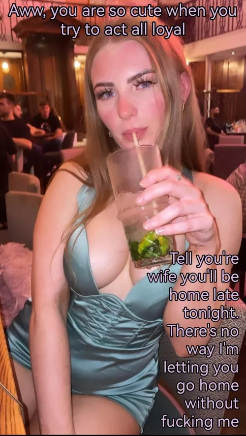 She knows what home late means.