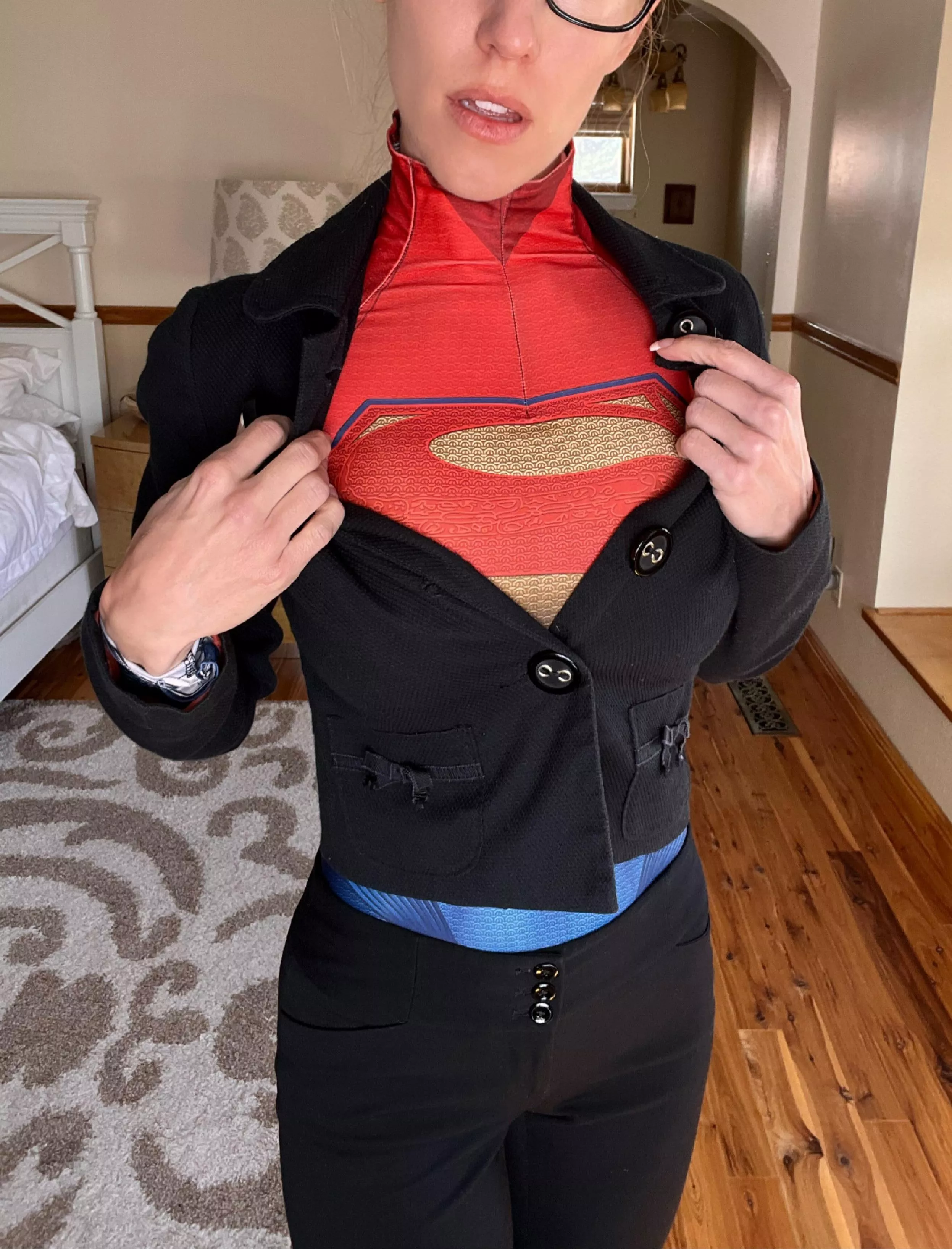 Supergirl had many amazing powers [f]