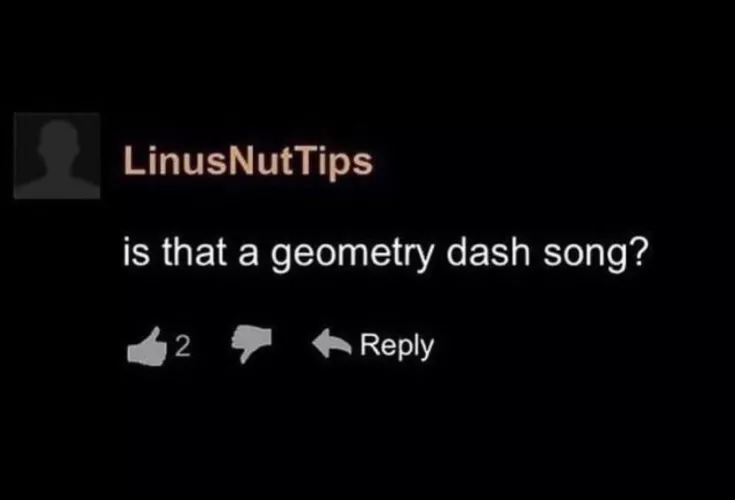 The name and the comment 💀