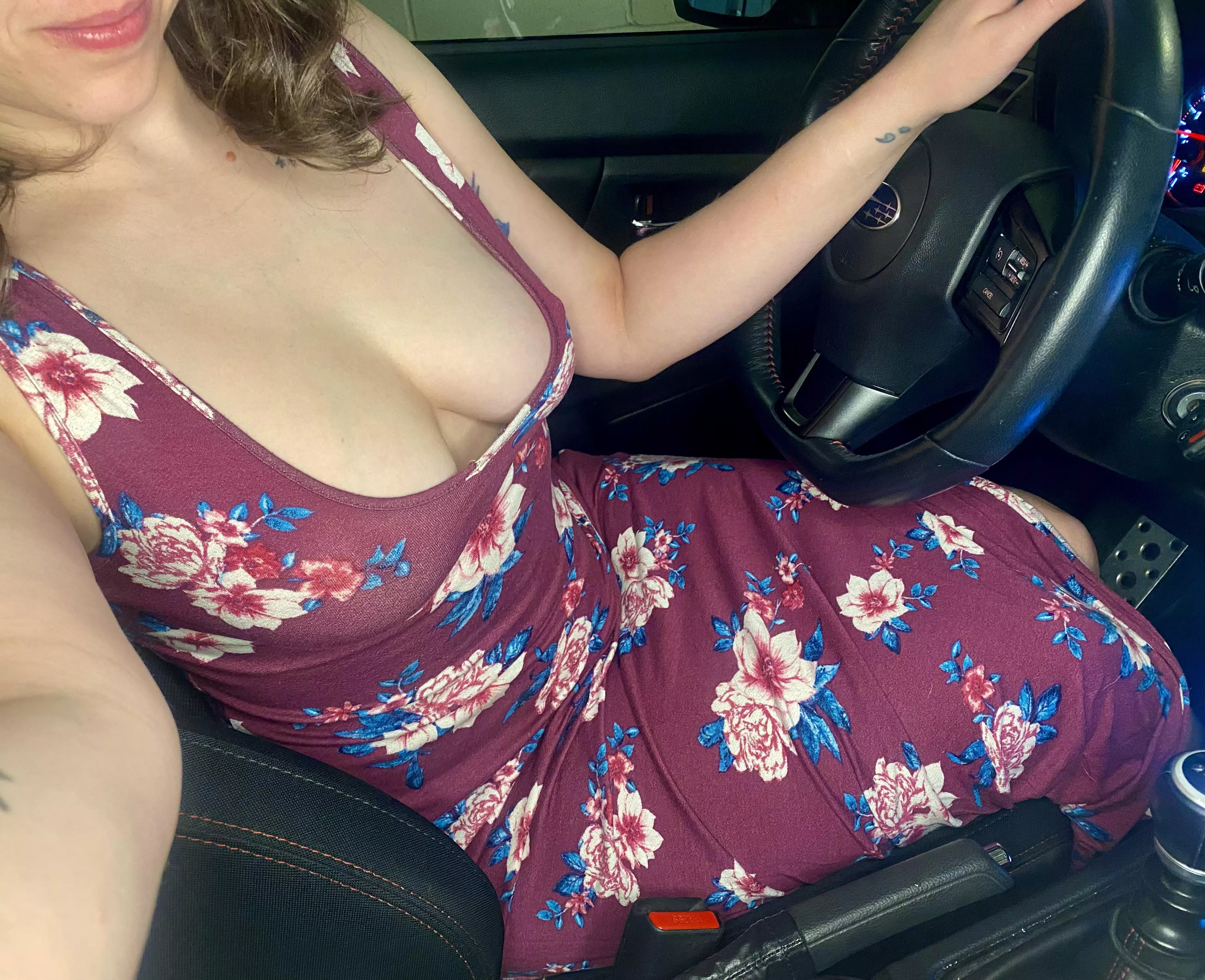 Yes, I do go to work braless! Someone asked.