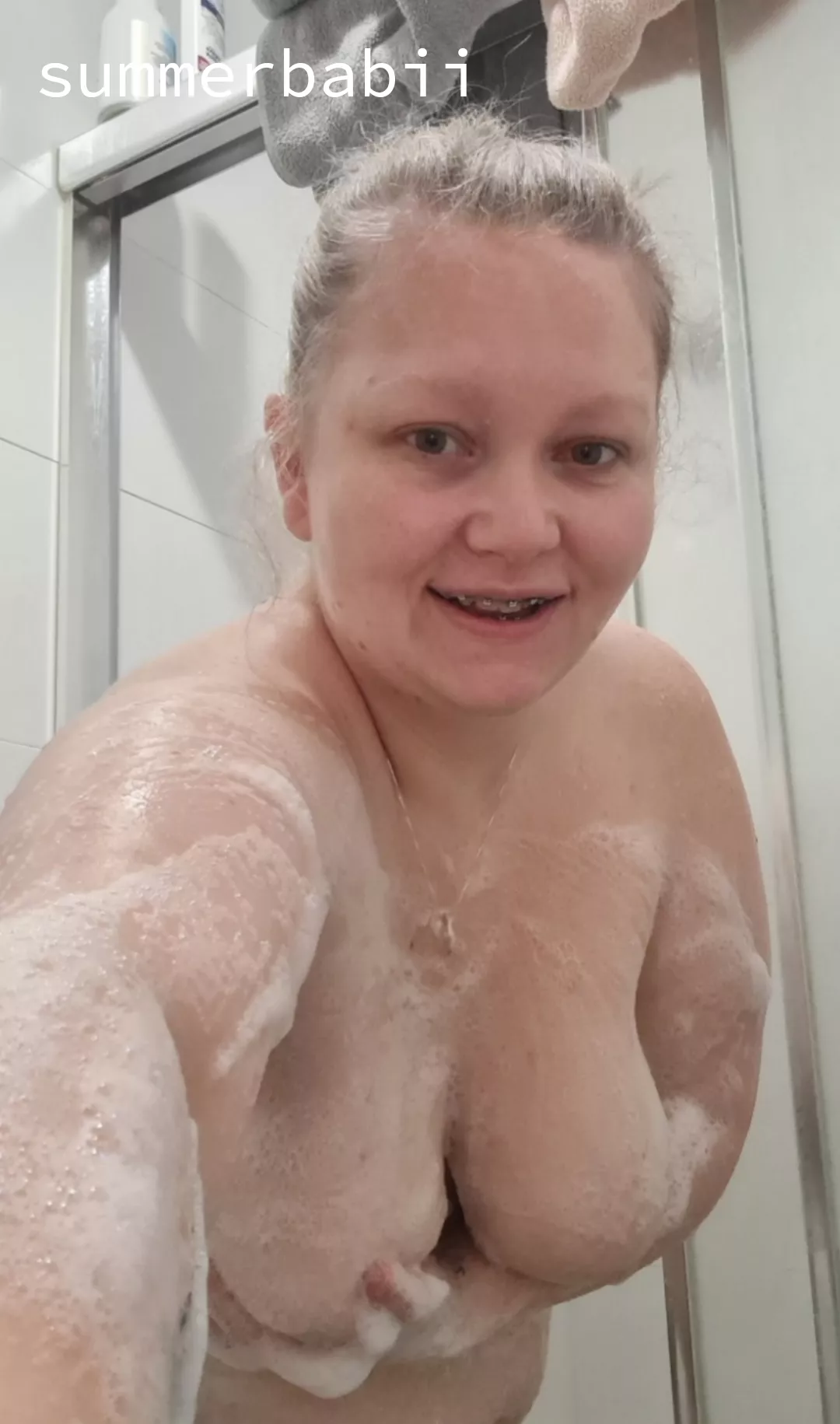 all soapy and wet! wanna join 😈