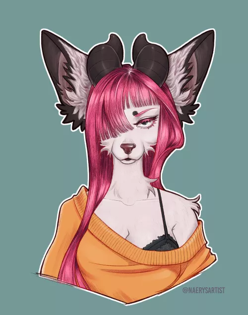 bust (art by me)