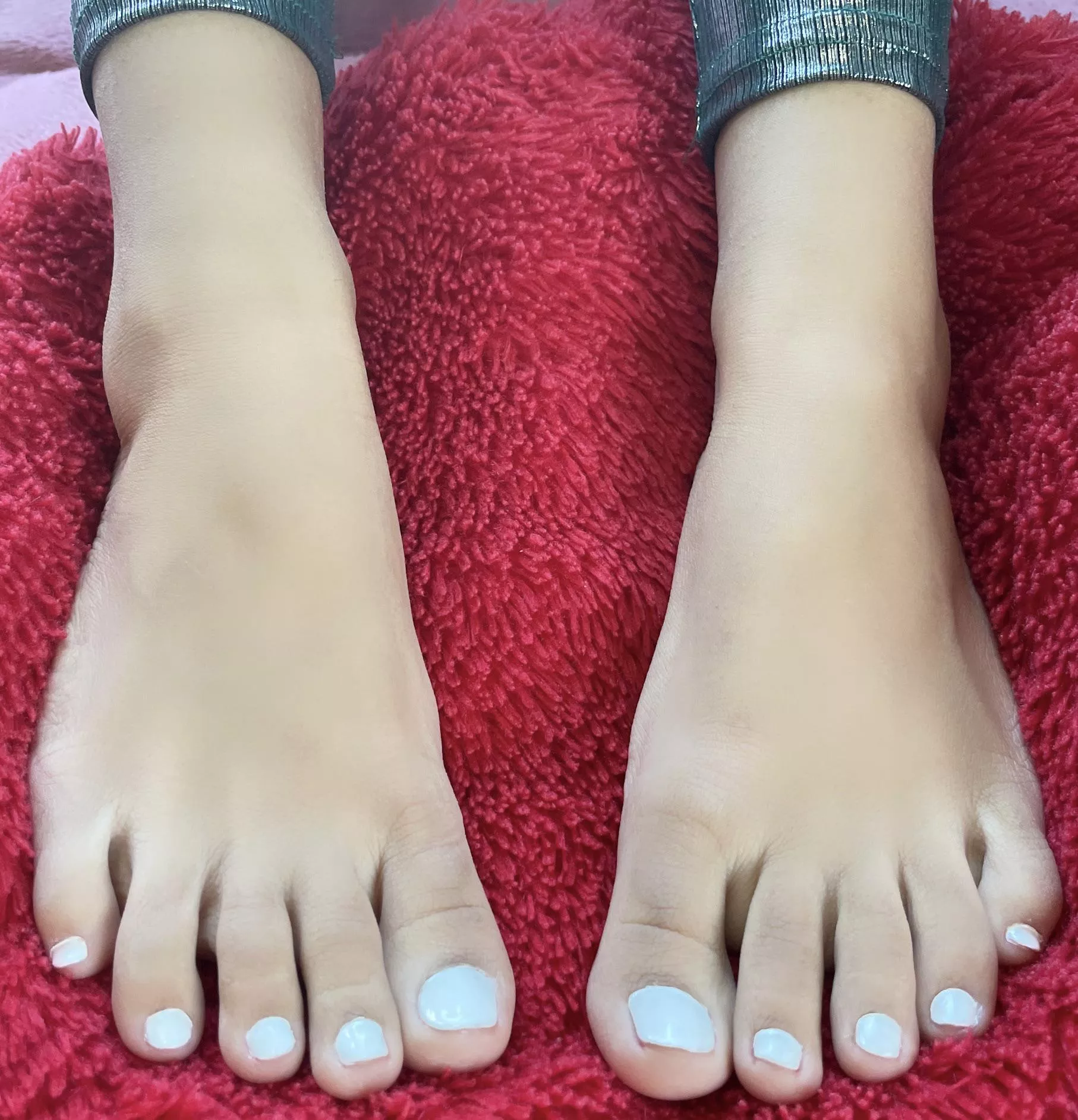 Come over here & start kissing my toes.