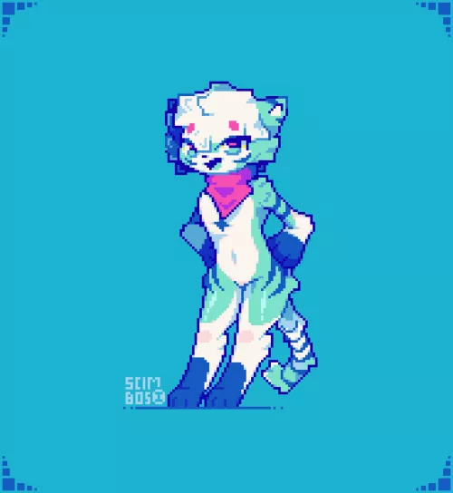 commission done for plushcercius on twitter