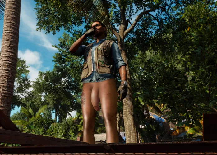 Far Cry 6 - Dani Rojas early in the morning.