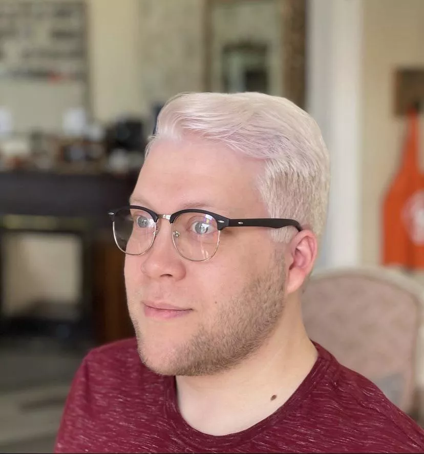 Finally took the plunge and went full platinum with my hair π Finally took the plunge and went full platinum with my hair π