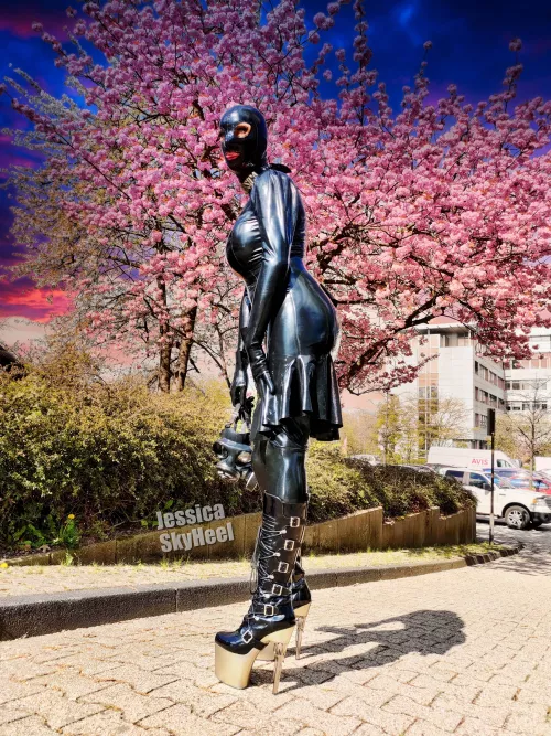 I love to wear shiny clothes