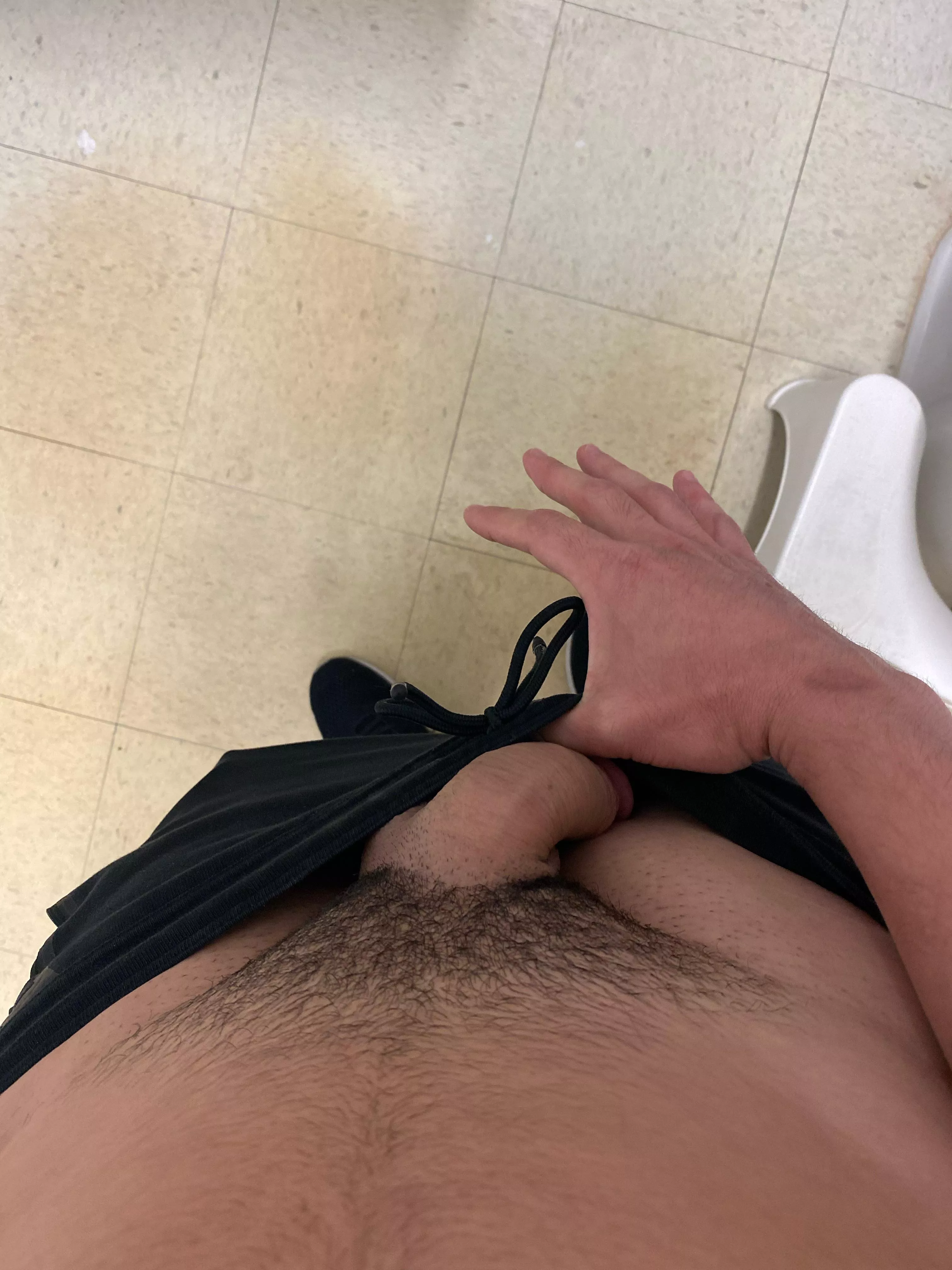 Is anyone else horny and freeballing at work today? 😏
