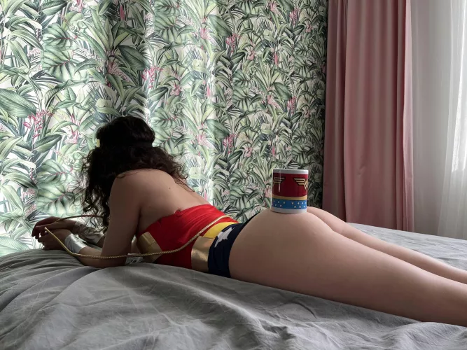 Let's watch a movie on the sofa together and then…