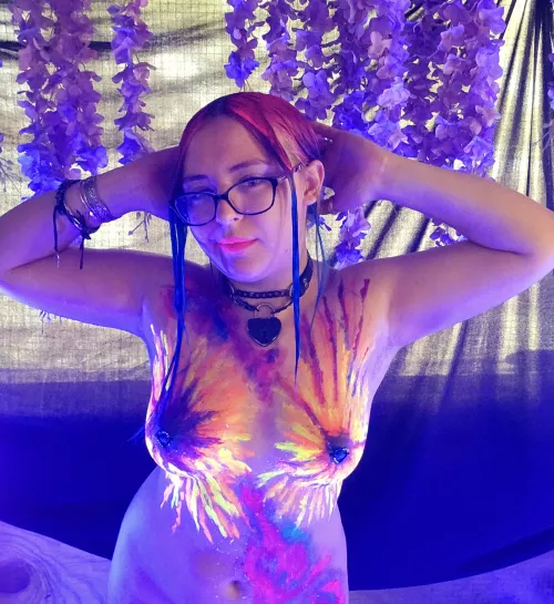 Loving this body paint