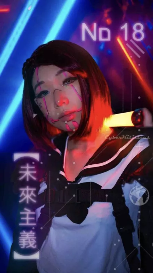 My new costume idea!! Robo-Schoolgirl