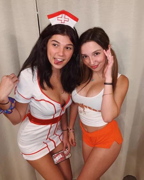 Nurse or hooters girl?