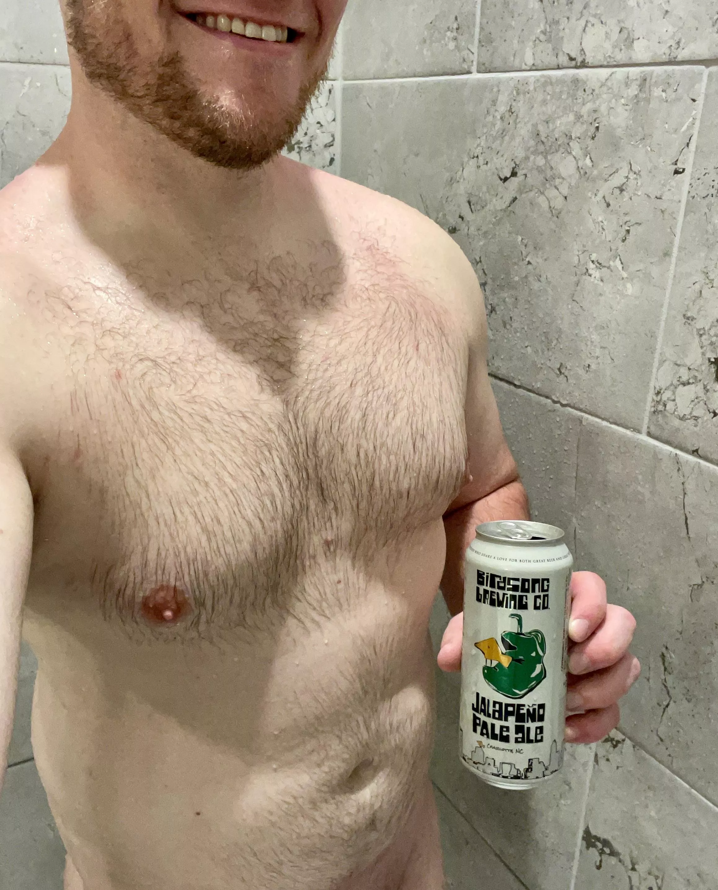 Pale and spicy. We talking about me or the beer?