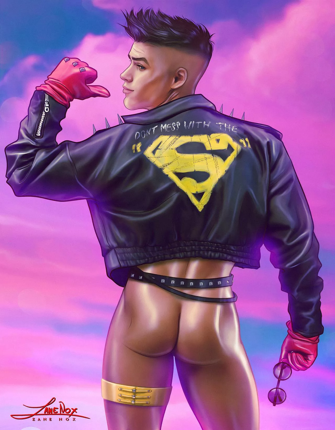 Superboy by Zane Nox. https://twitter.com/zanenox