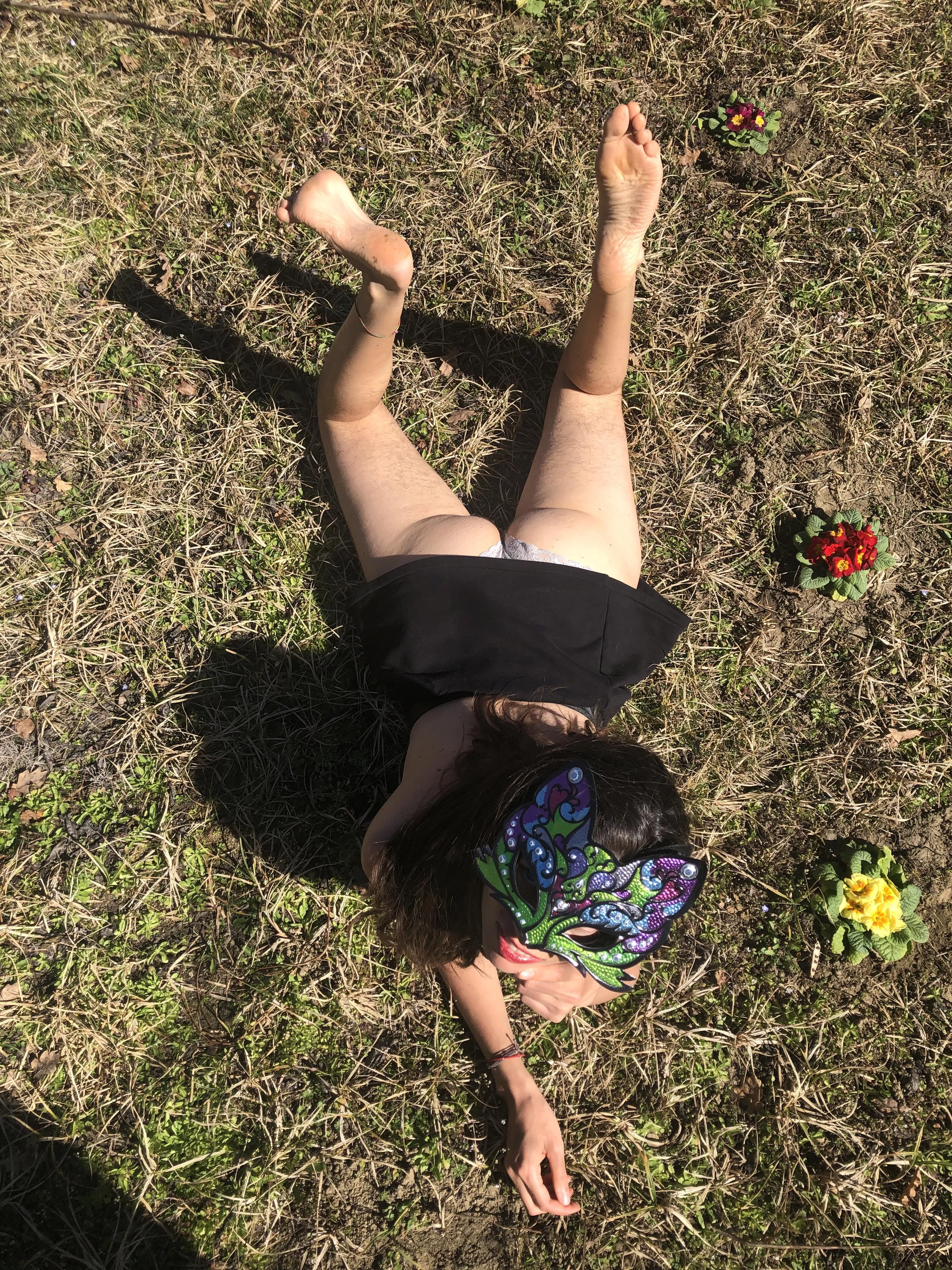 Thought of this new foot pose today, hope you like ...