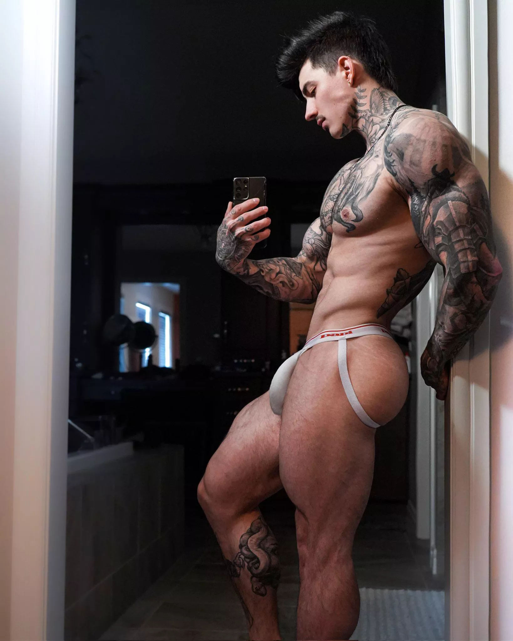 What do you think of my jockstrap?