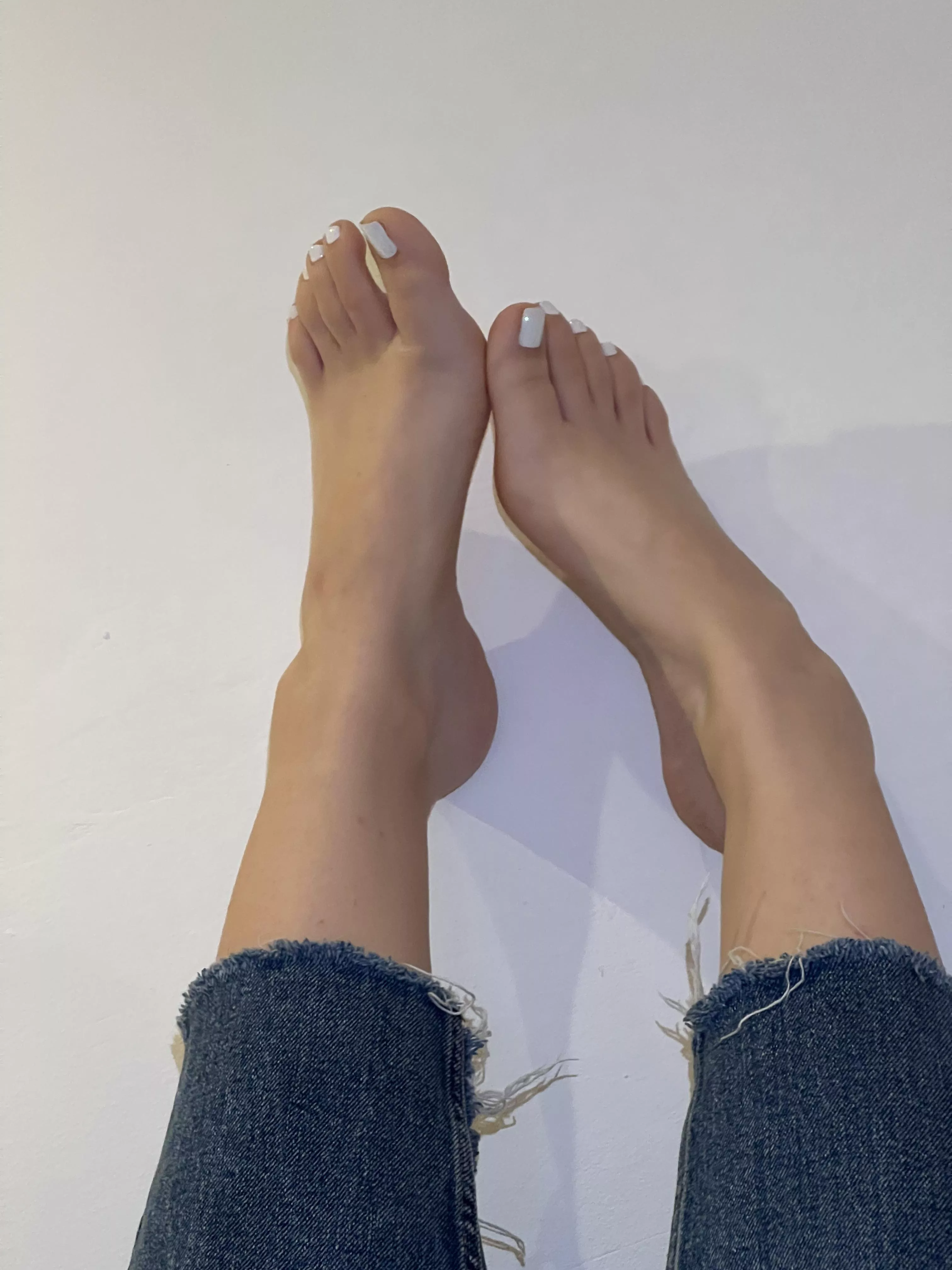 White toes for you