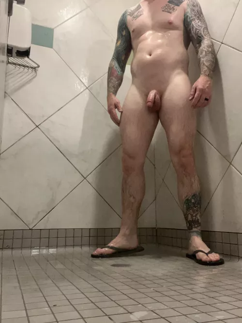 Who wants to join dad in the shower? [35]