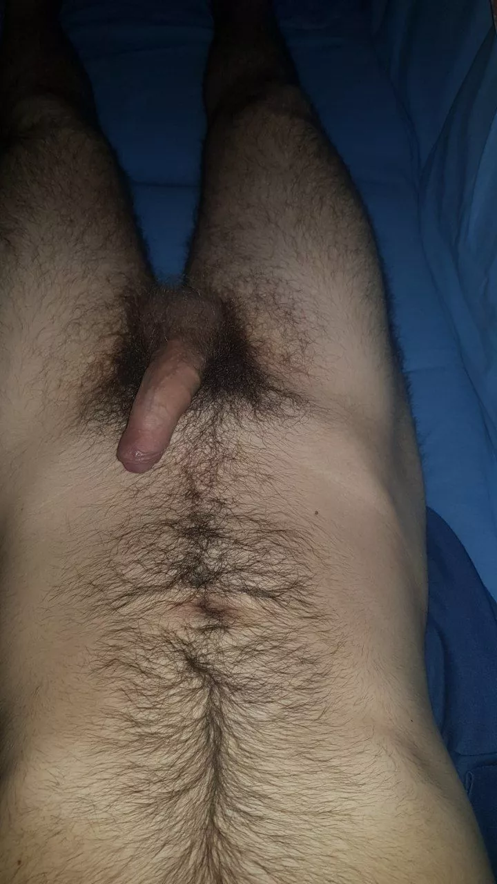 Who wants to suck this hairy 19 years old cock