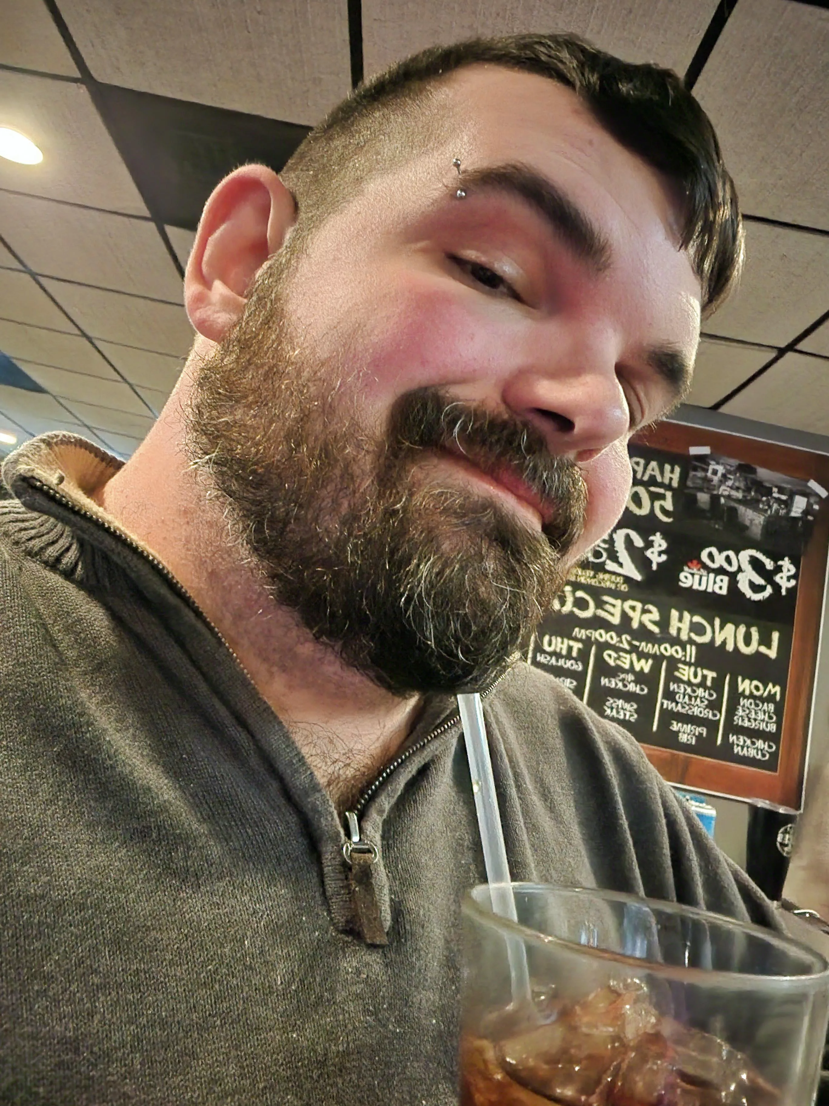 Wisconsin night out with drinks and drag Bingo, loving this night 🥰