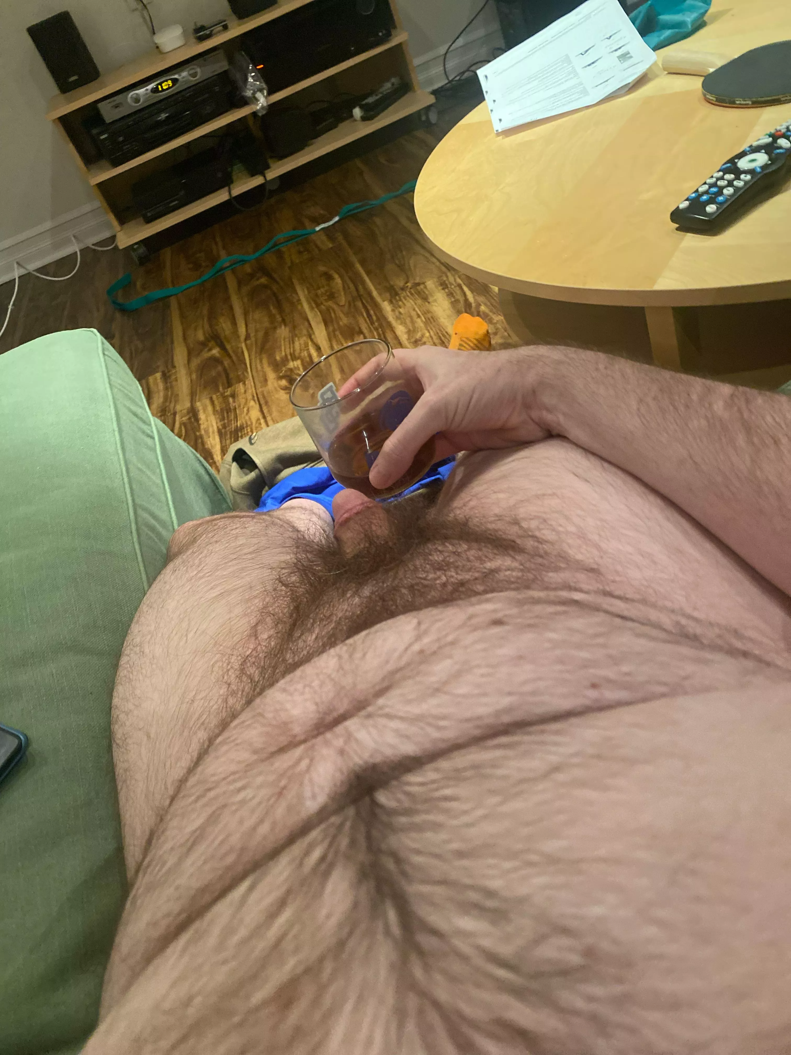 43 6’4 230 living in a dead bedroom with some bourbon