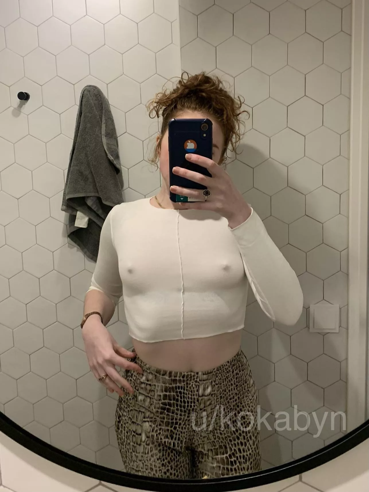 Almost felt self conscious wearing this out haha