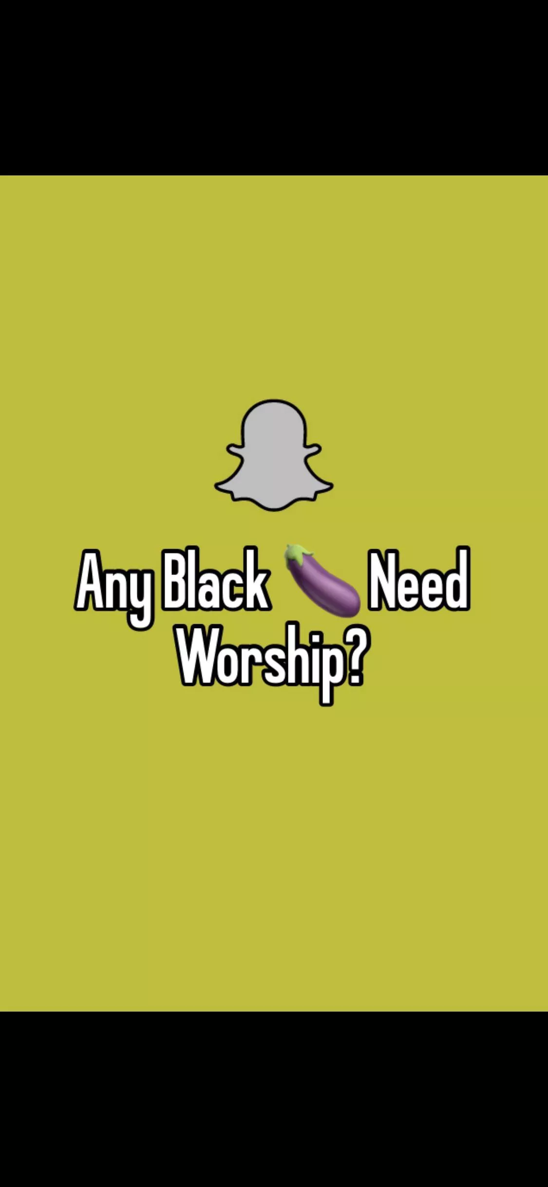 Any big black cocks need worshiping? S👻?