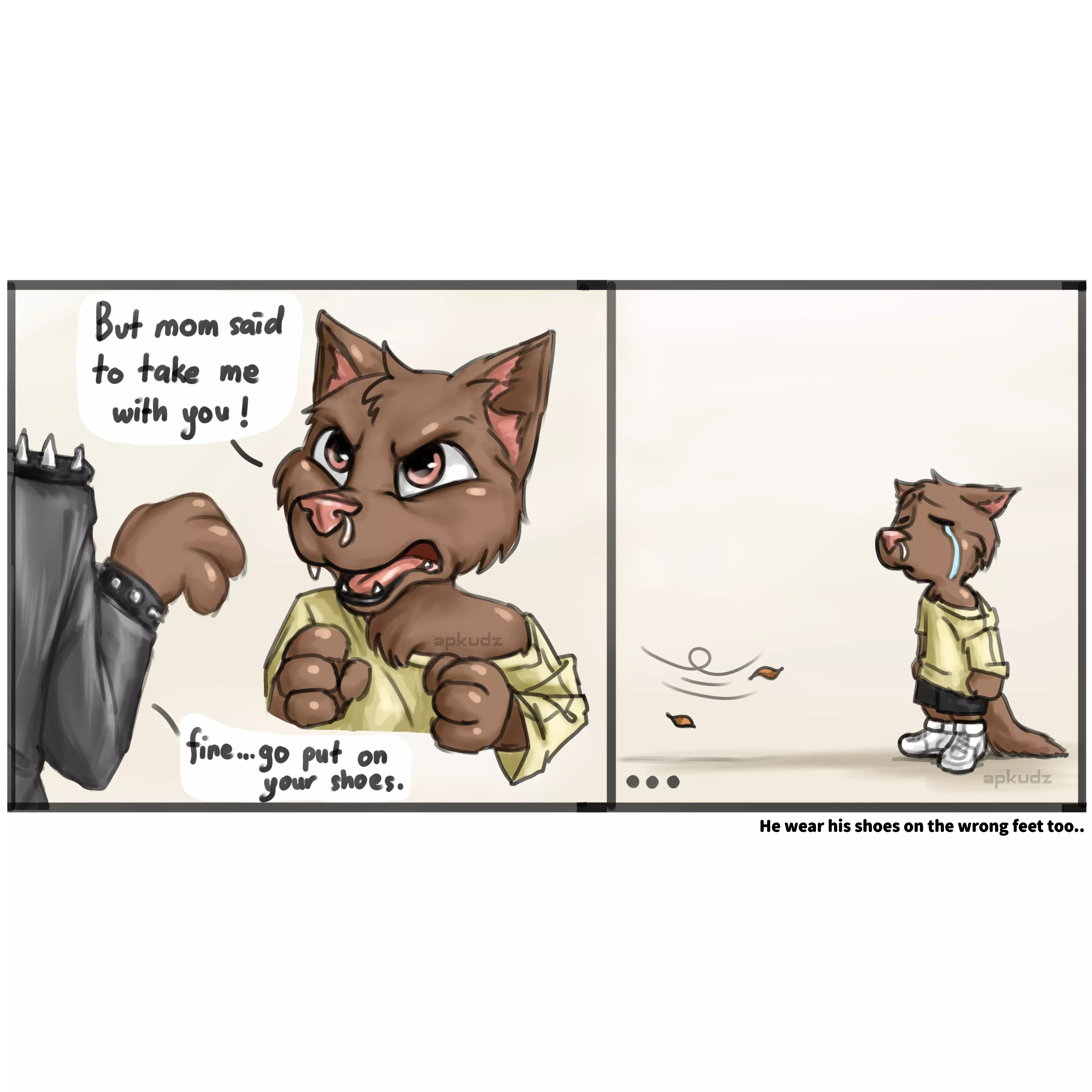 anybody else used to get left behind like this? 😭