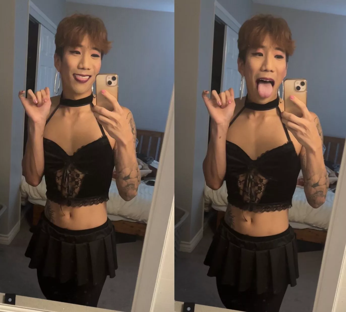 Before and after seeing BWC 🥰💕