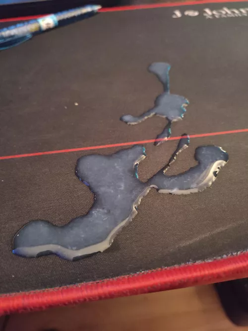 Couldn't help it, had to cum out, what does it look like?