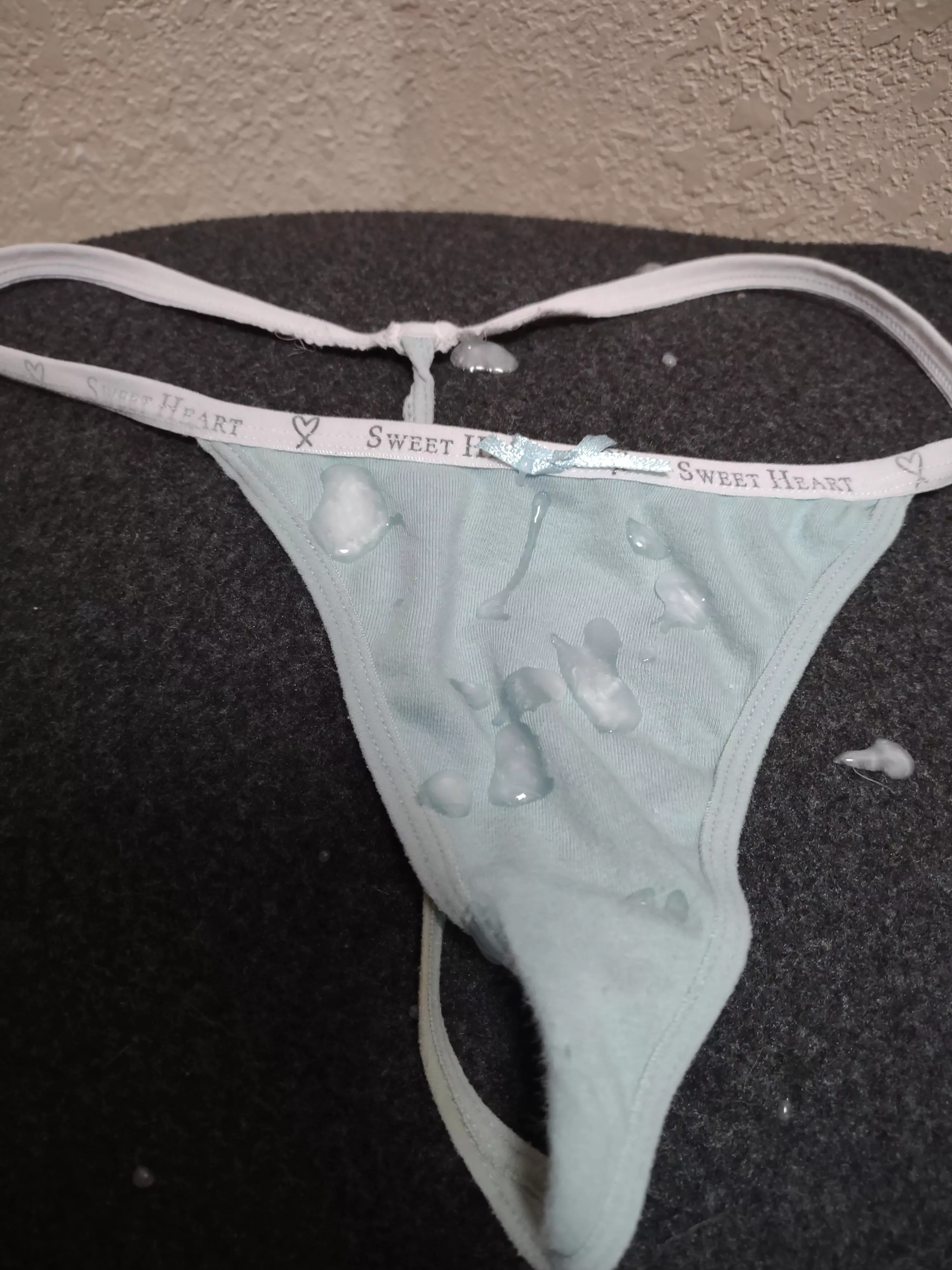 couldn't resist her sexy gstring