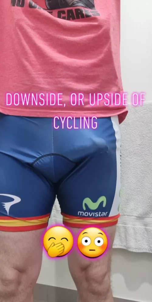 Cycling gets me hard