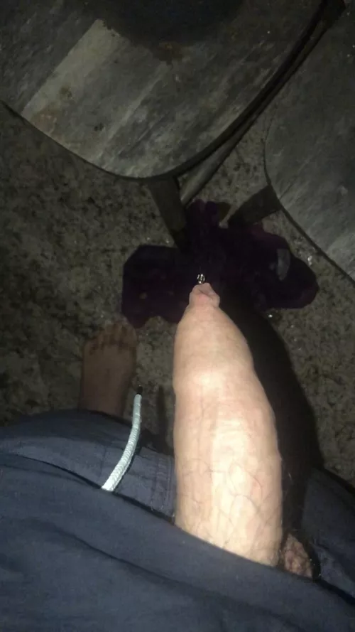 Drenched shirt in piss