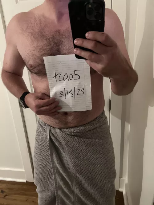 Figured I’d verify before hopping in the shower. First time verifying. Did I do it right?? Lol