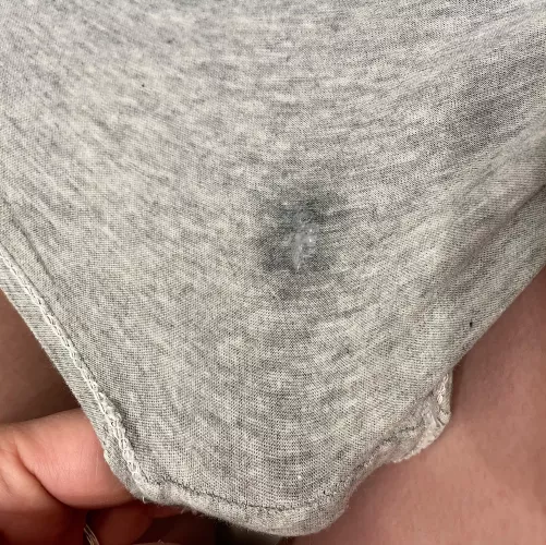 figured out my panties were on backwards, but that’s not the only thing i found 🙈