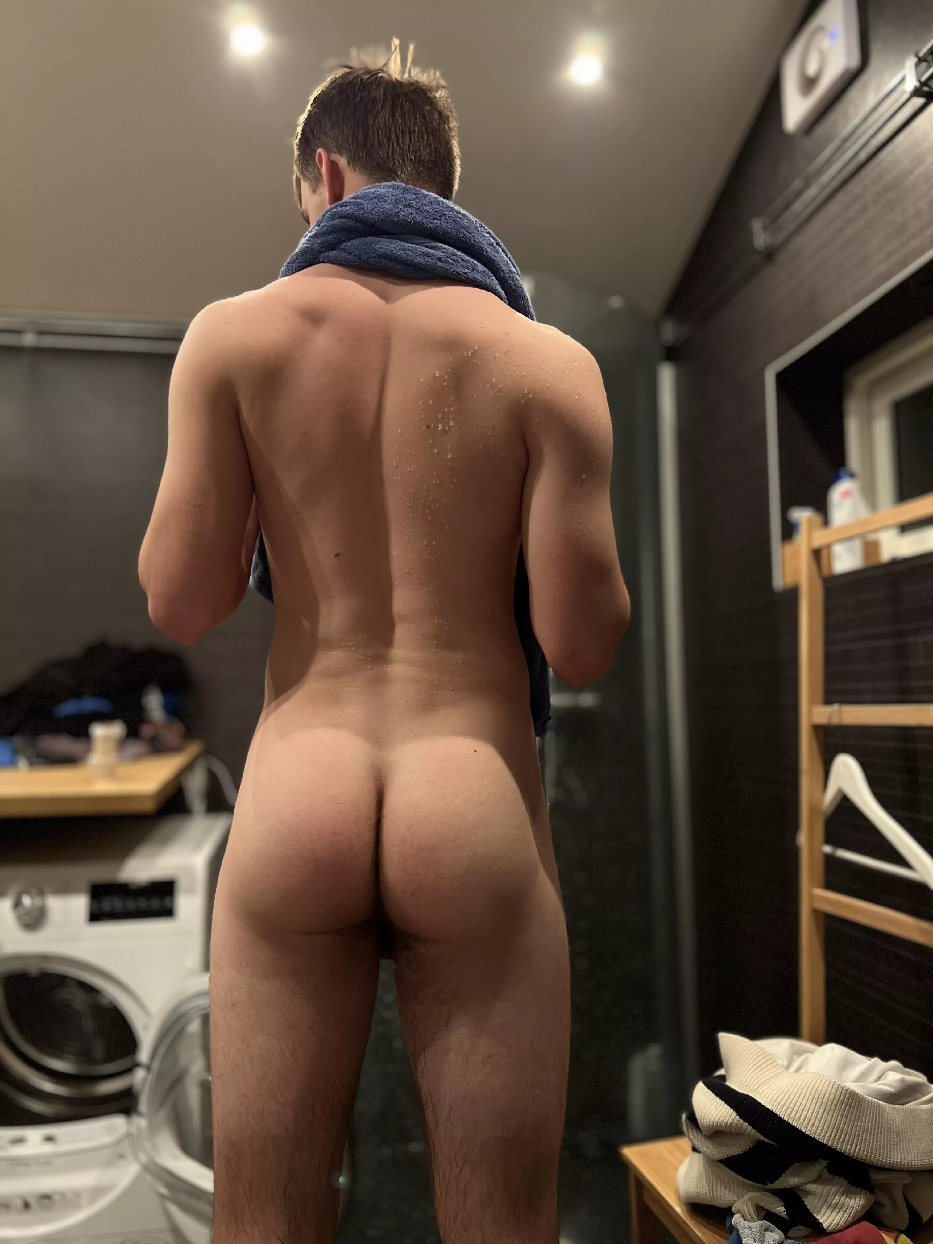 Fresh from the shower