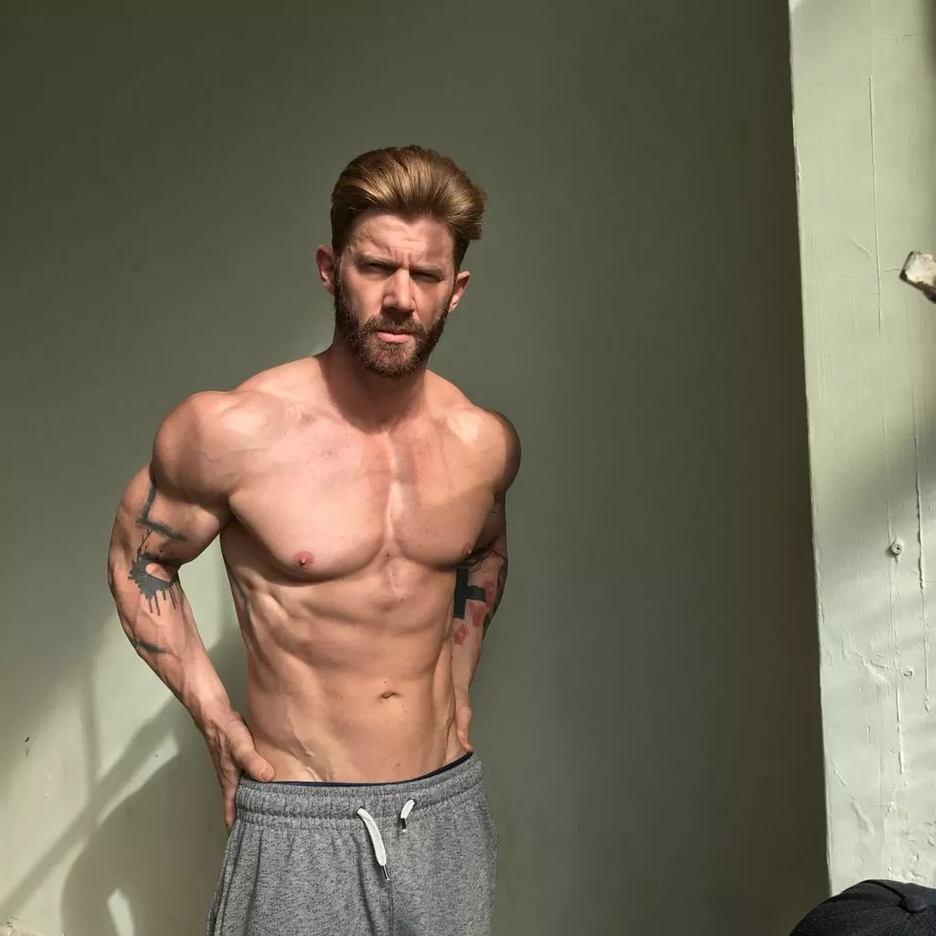 Had to squeeze in a workout before morning shift