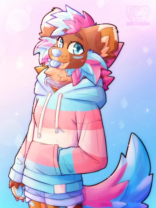 Happy yeen ~ comm for Ayko, art by me @maiathoustra