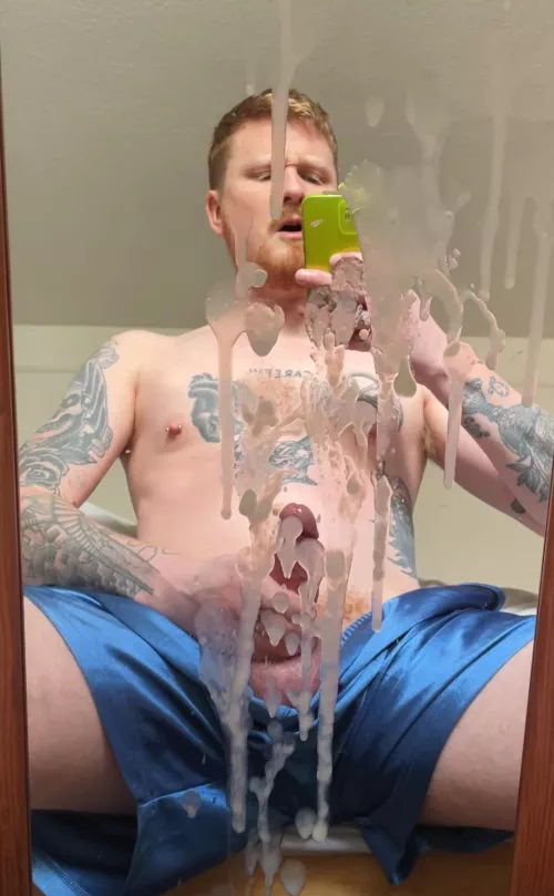 Imagine taking my massive load: