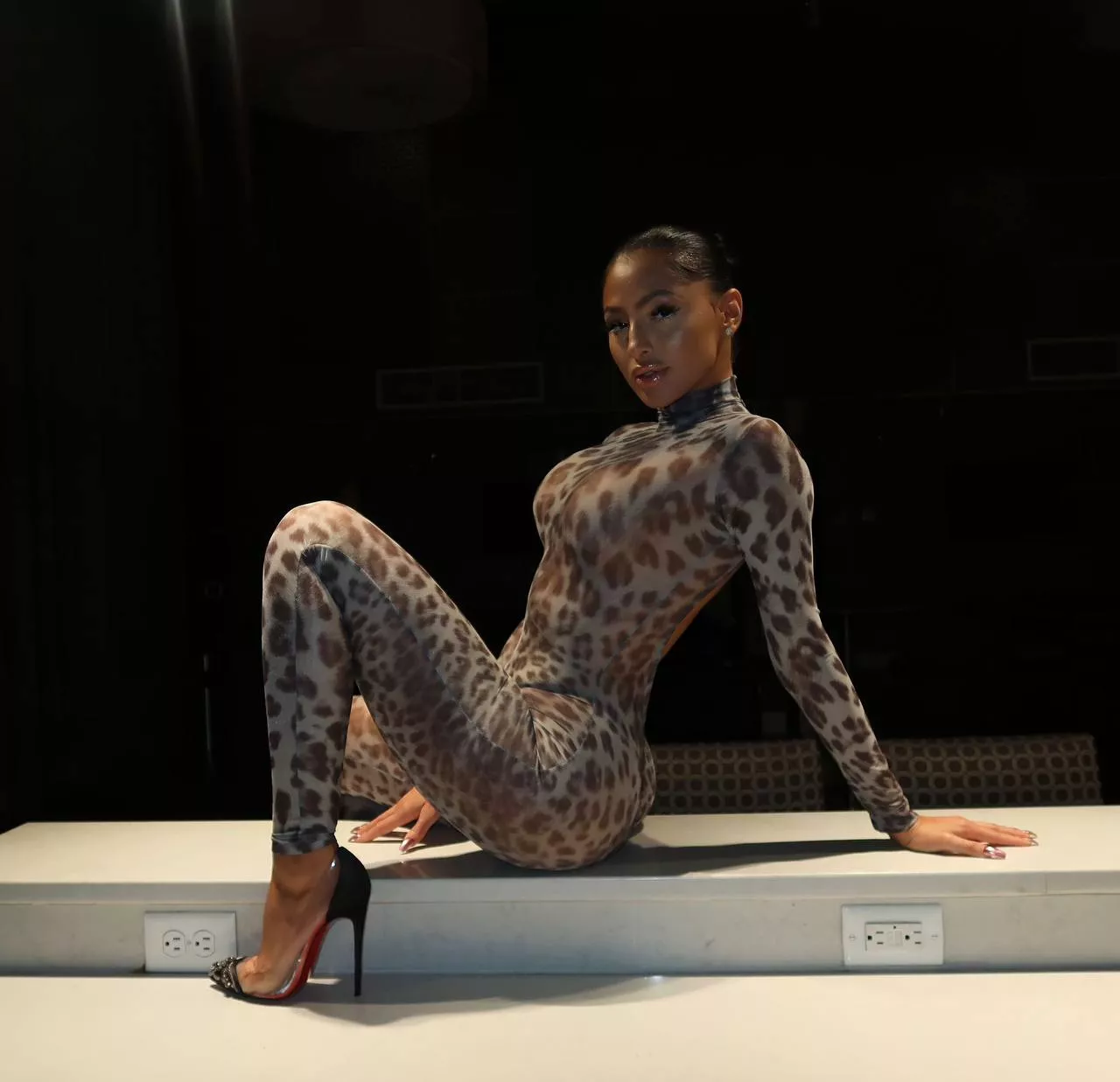 in a room full of artwork, you'd still look at me