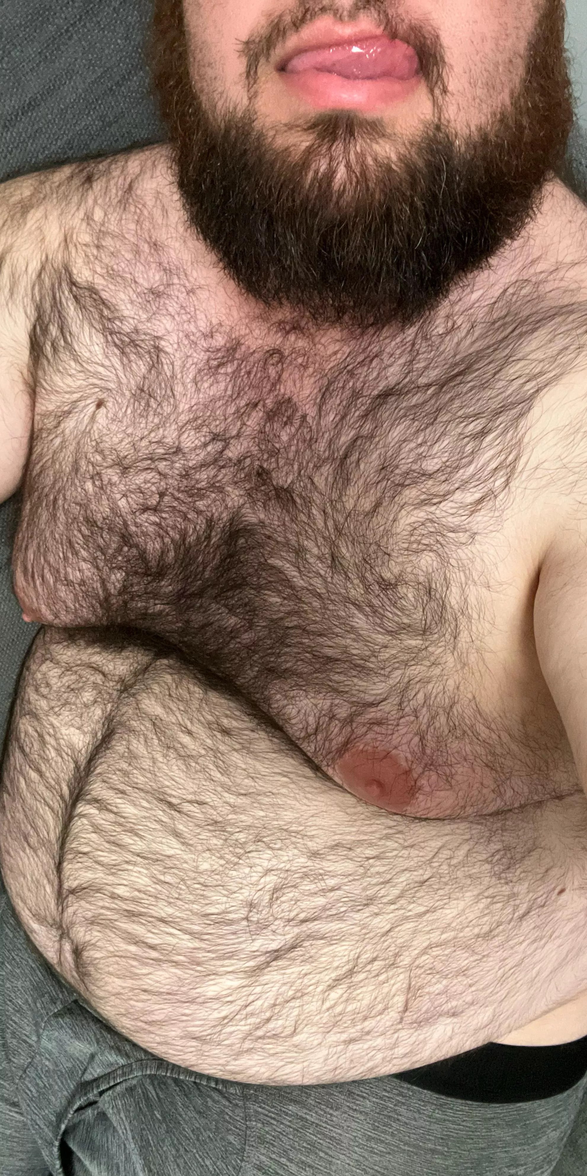 It’s a travesty a young lady isn’t here to take advantage of my horniness and have this bearded beast devouring her. Shall I taste you?