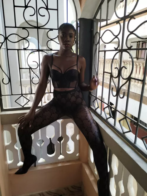 Let's fuck on the balcony