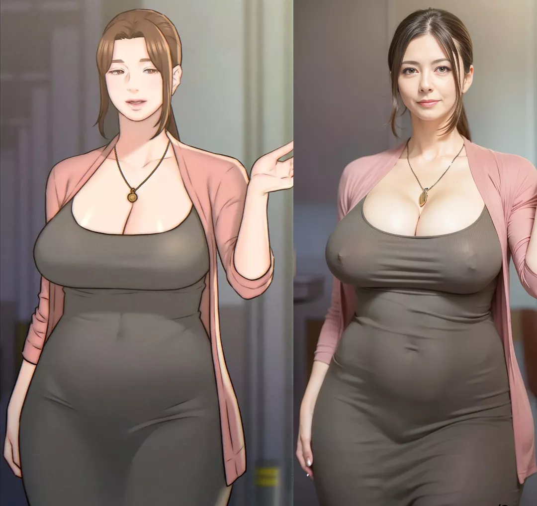 [Live in Son in law] Milf is thicc