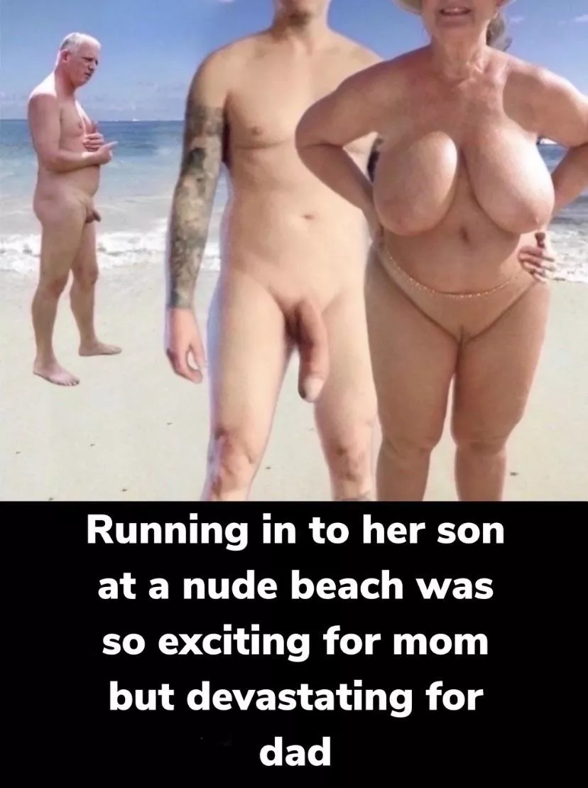 [M/S] mom got a little wet during this pic