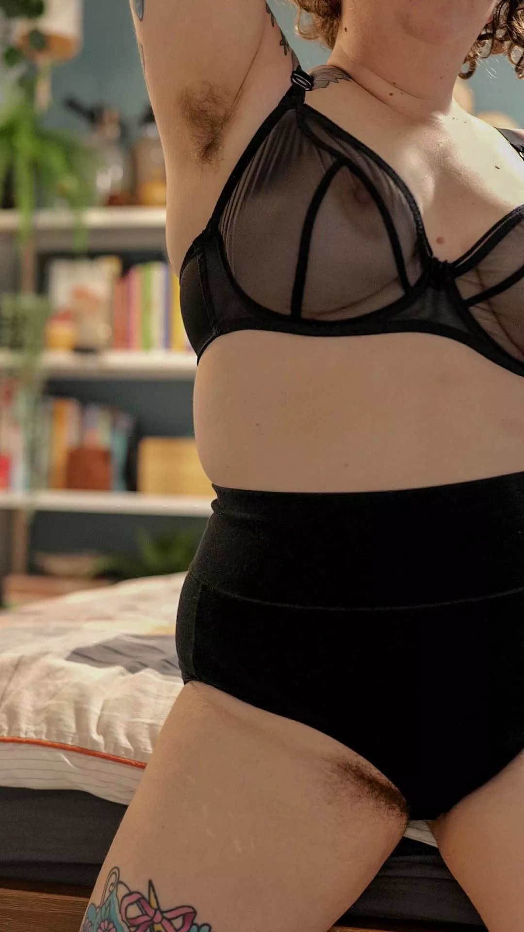 My underwear cannot contain the hair