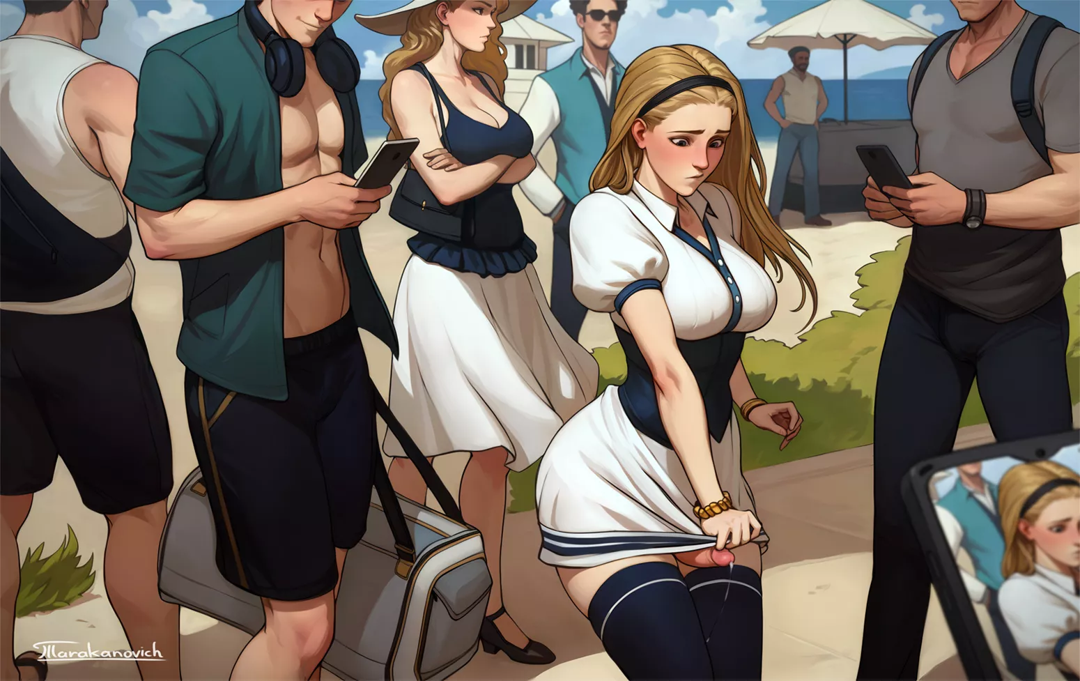 Not wearing pantsu can lead to unexpected boners being seen