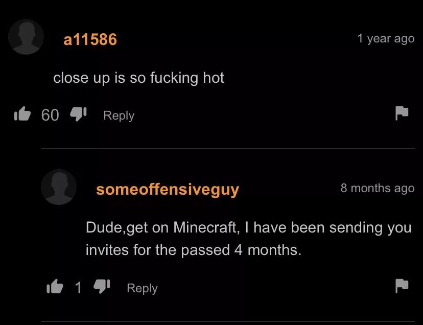 Poor guy just wanted to play Minecraft