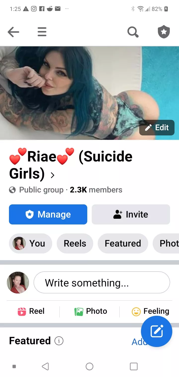 Riae Suicide check out my group on Facebook